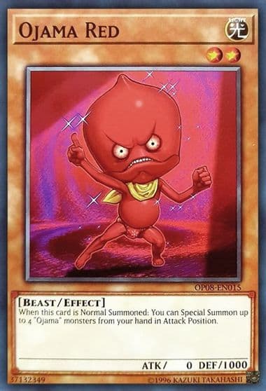 Ojama Red OTS Tournament Pack 8 Yu-Gi-Oh! card