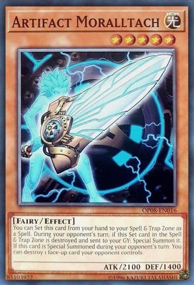 Artifact Moralltach OTS Tournament Pack 8 Yu-Gi-Oh! card