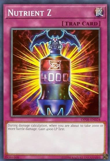 Nutrient Z OTS Tournament Pack 8 Yu-Gi-Oh! card