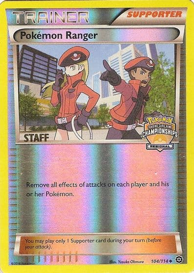 Pokemon Ranger (Regional Championships) [Staff] League & Championship Cards Pokemon card