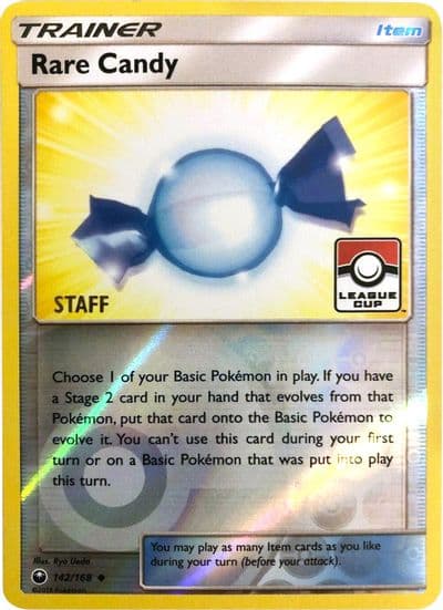 Rare Candy (League Cup) [Staff] League & Championship Cards Pokemon card