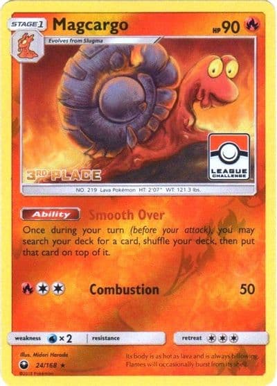 Magcargo (Pokemon League) [3rd Place] League & Championship Cards Pokemon card