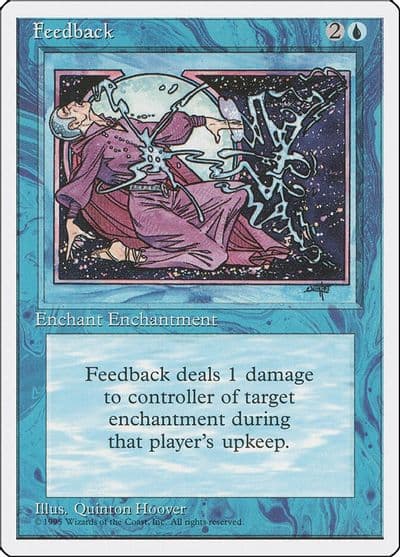 Feedback Fourth Edition Magic card