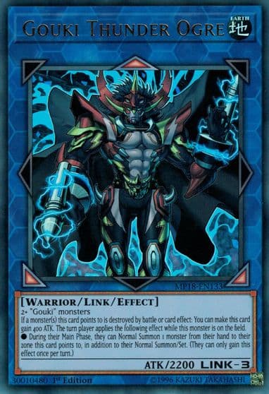 Gouki Thunder Ogre 2018 Mega-Tins Mega Pack Yu-Gi-Oh! card