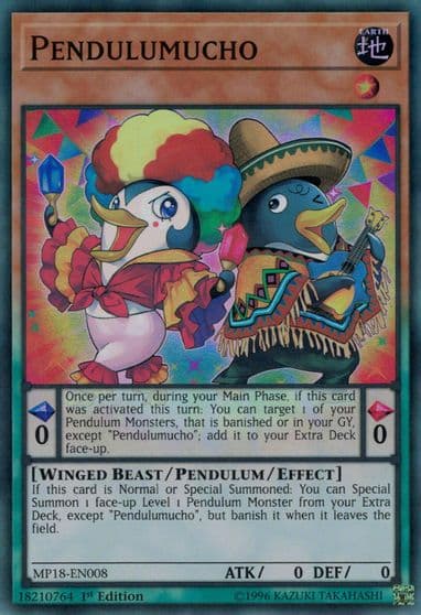 Pendulumucho 2018 Mega-Tins Mega Pack Yu-Gi-Oh! card