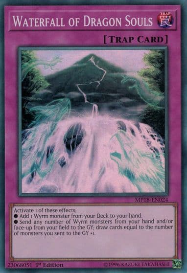 Waterfall of Dragon Souls 2018 Mega-Tins Mega Pack Yu-Gi-Oh! card