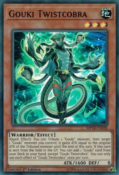 Gouki Twistcobra 2018 Mega-Tins Mega Pack Yu-Gi-Oh! card