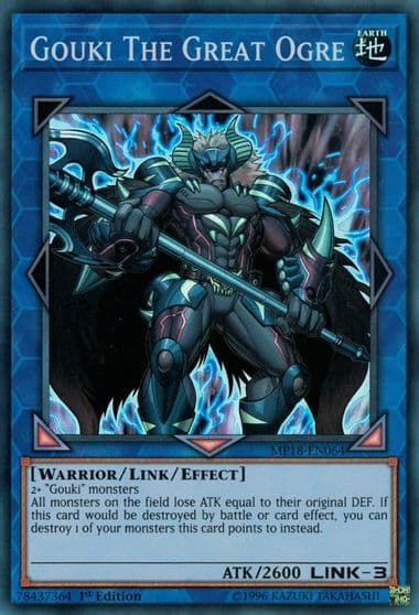 Gouki The Great Ogre 2018 Mega-Tins Mega Pack Yu-Gi-Oh! card