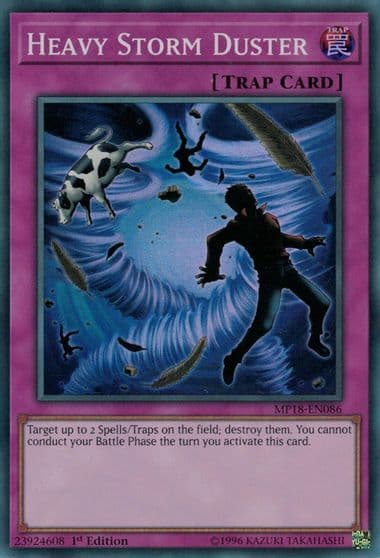 Heavy Storm Duster 2018 Mega-Tins Mega Pack Yu-Gi-Oh! card