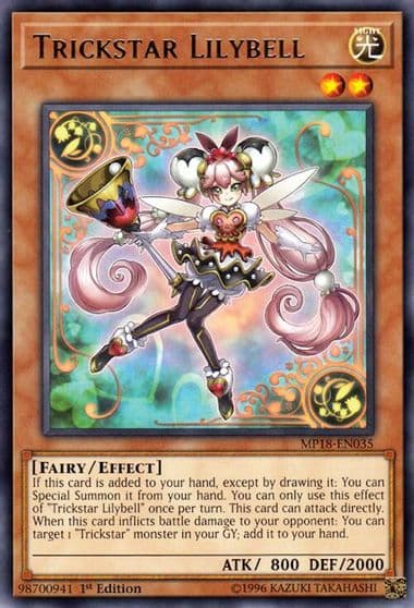 Trickstar Lilybell 2018 Mega-Tins Mega Pack Yu-Gi-Oh! card
