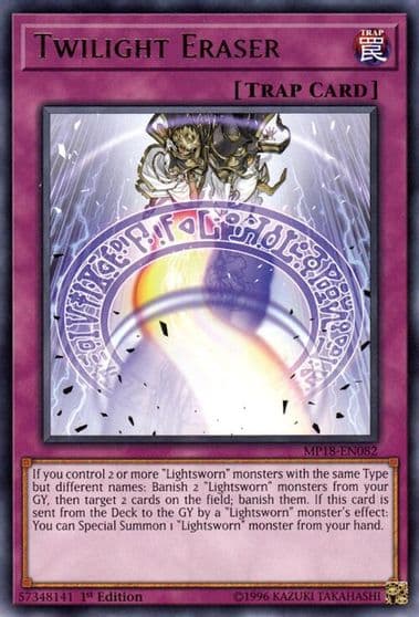 Twilight Eraser 2018 Mega-Tins Mega Pack Yu-Gi-Oh! card