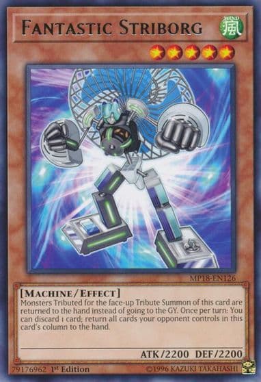 Fantastic Striborg 2018 Mega-Tins Mega Pack Yu-Gi-Oh! card
