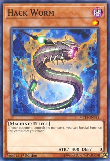 Hack Worm 2018 Mega-Tins Mega Pack Yu-Gi-Oh! card
