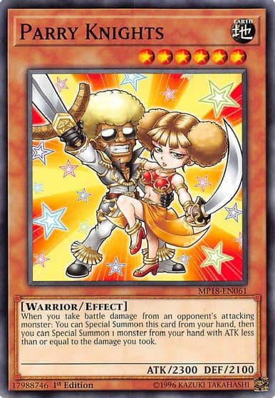 Parry Knights 2018 Mega-Tins Mega Pack Yu-Gi-Oh! card