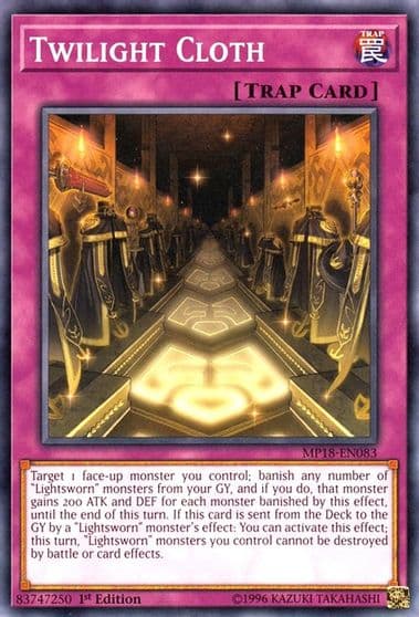 Twilight Cloth 2018 Mega-Tins Mega Pack Yu-Gi-Oh! card