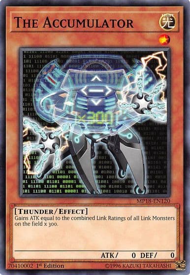 The Accumulator 2018 Mega-Tins Mega Pack Yu-Gi-Oh! card