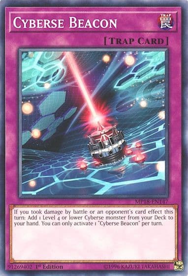 Cyberse Beacon 2018 Mega-Tins Mega Pack Yu-Gi-Oh! card