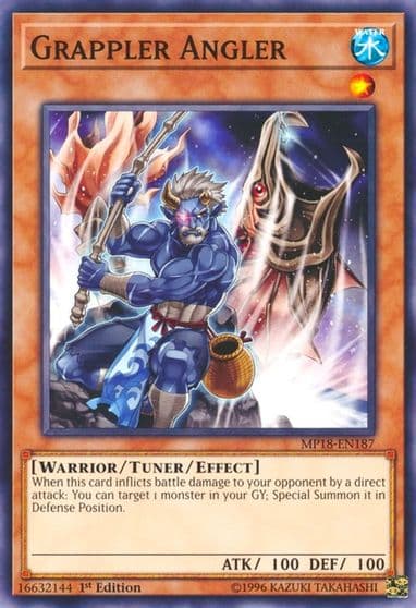 Grappler Angler 2018 Mega-Tins Mega Pack Yu-Gi-Oh! card