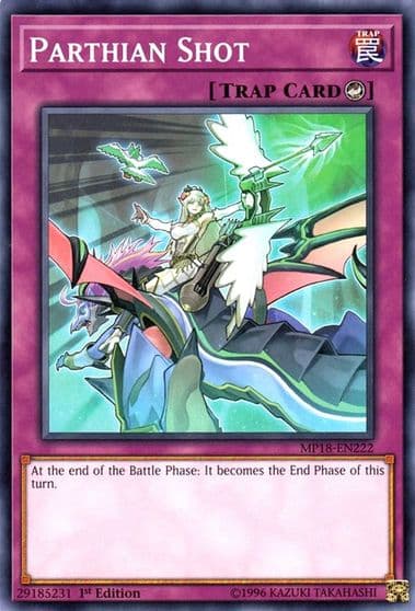 Parthian Shot 2018 Mega-Tins Mega Pack Yu-Gi-Oh! card