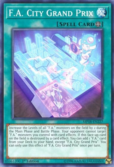 FA City Grand Prix 2018 Mega-Tins Mega Pack Yu-Gi-Oh! card