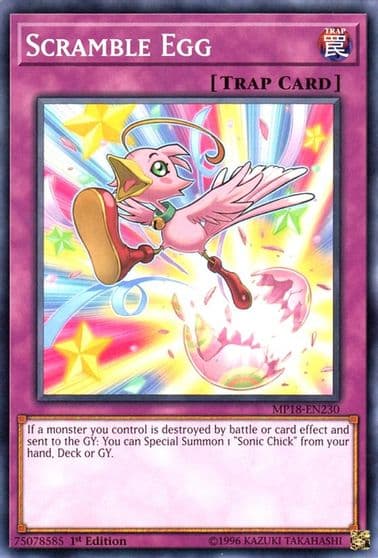 Scramble Egg 2018 Mega-Tins Mega Pack Yu-Gi-Oh! card
