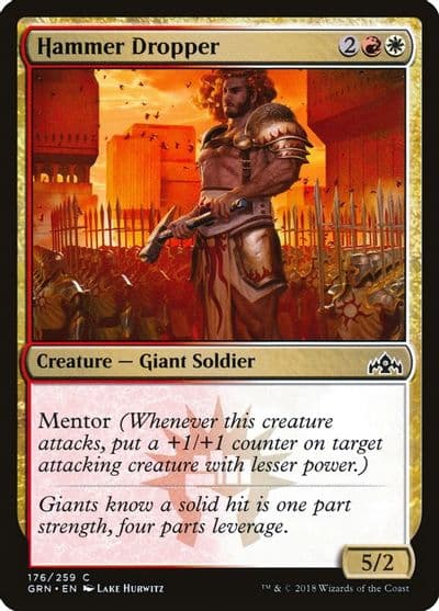 Hammer Dropper Guilds of Ravnica Magic card
