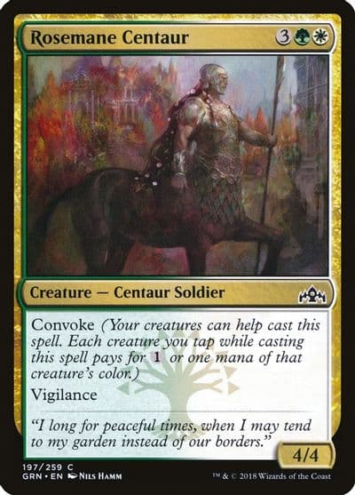 Rosemane Centaur Guilds of Ravnica Magic card