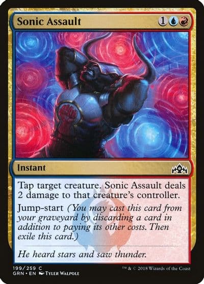 Sonic Assault Guilds of Ravnica Magic card