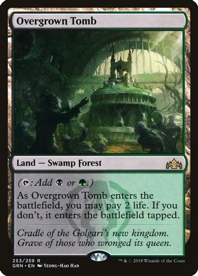 Overgrown Tomb Guilds of Ravnica Magic card