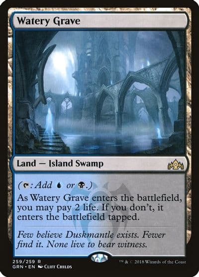 Watery Grave Guilds of Ravnica Magic card