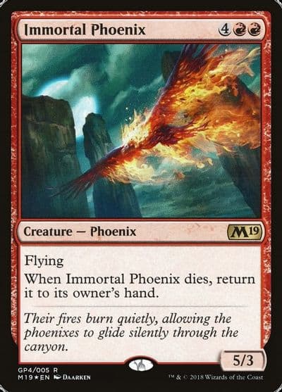 Immortal Phoenix 2018 Gift Pack Gift Boxes and Promos Magic card