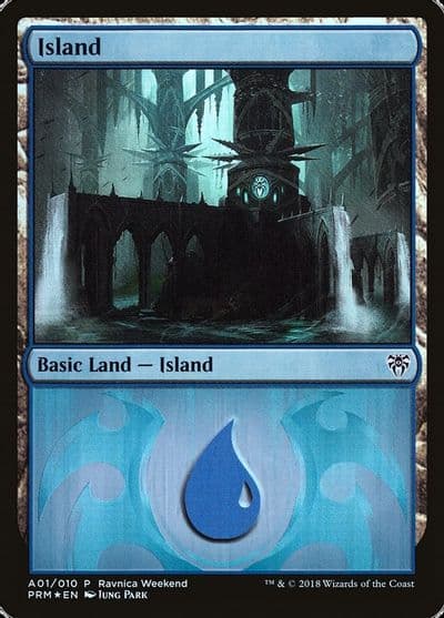 Island Dimir A01 Launch Party & Release Event Promos Magic card
