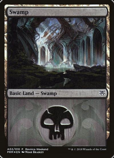 Swamp Dimir A02 Launch Party & Release Event Promos Magic card