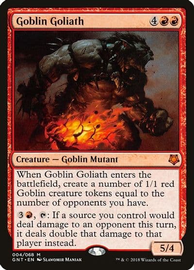 Goblin Goliath Magic Game Night Magic card