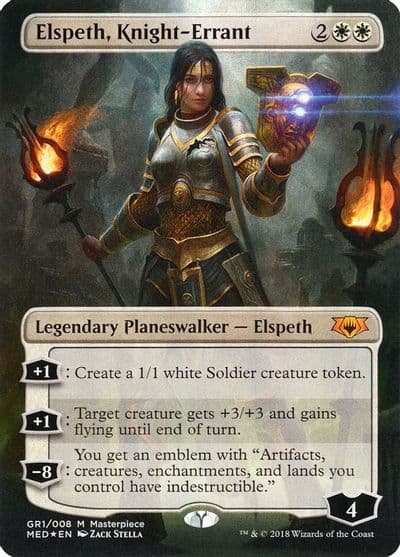 Elspeth Knight Errant Mythic Edition: Guilds of Ravnica Magic card