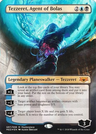 Tezzeret Agent of Bolas Mythic Edition: Guilds of Ravnica Magic card