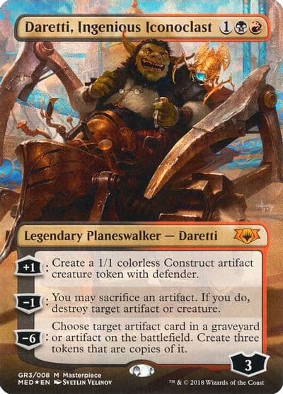 Daretti Ingenious Iconoclast Mythic Edition: Guilds of Ravnica Magic card