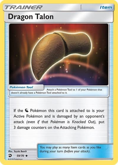 Dragon Talon Dragon Majesty Pokemon card