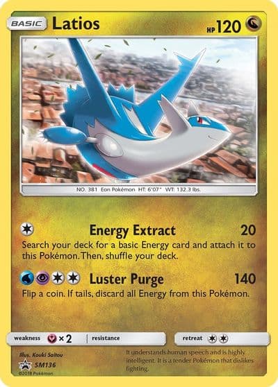 Latios - SM136 SM Promos Pokemon card