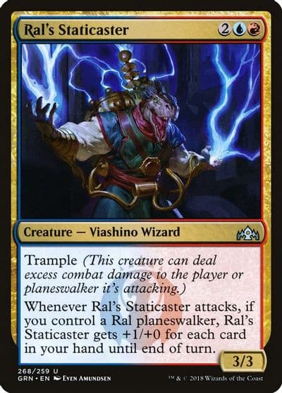 Rals Staticaster Guilds of Ravnica Magic card