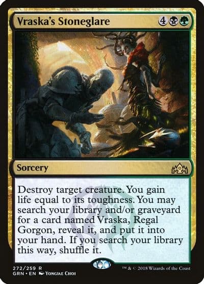 Vraskas Stoneglare Guilds of Ravnica Magic card