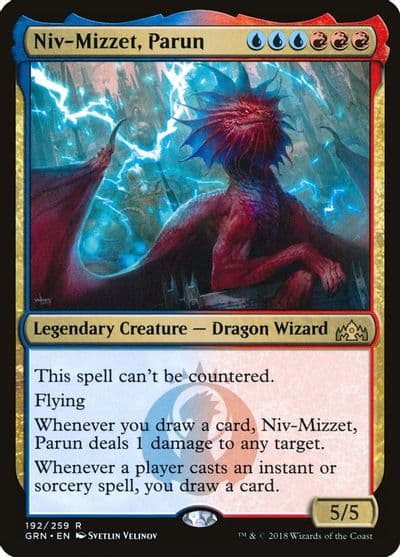 Niv Mizzet Parun Guilds of Ravnica Magic card