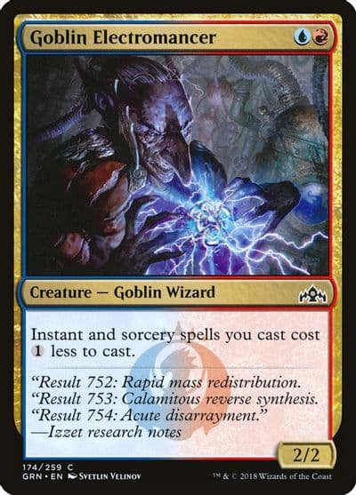 Goblin Electromancer Guilds of Ravnica Magic card