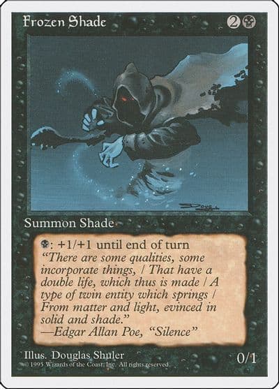 Frozen Shade Fourth Edition Magic card