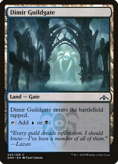 Dimir Guildgate 245 Guilds of Ravnica Magic card
