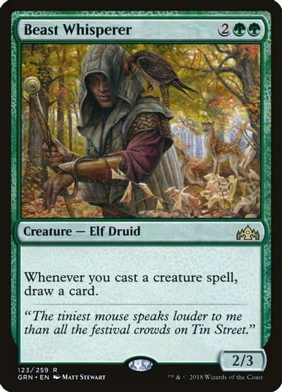 Beast Whisperer Guilds of Ravnica Magic card
