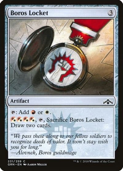 Boros Locket Guilds of Ravnica Magic card
