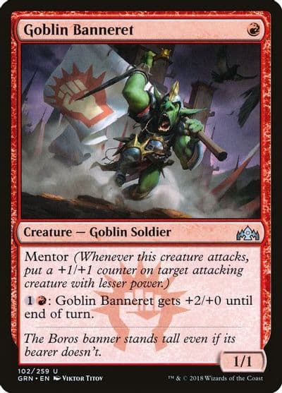 Goblin Banneret Guilds of Ravnica Magic card