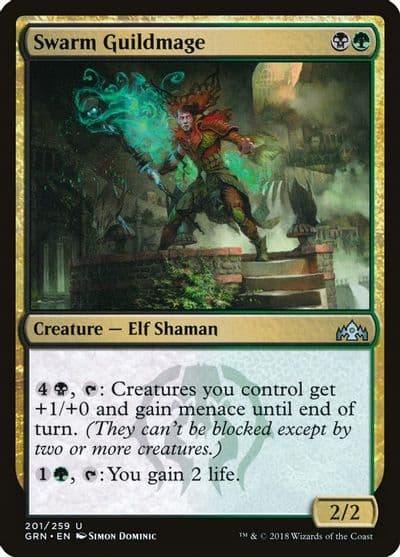 Swarm Guildmage Guilds of Ravnica Magic card