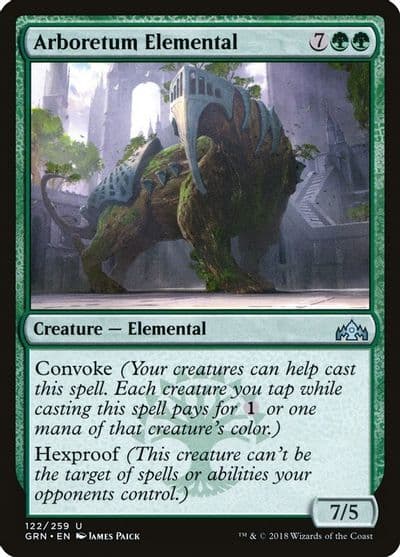 Arboretum Elemental Guilds of Ravnica Magic card